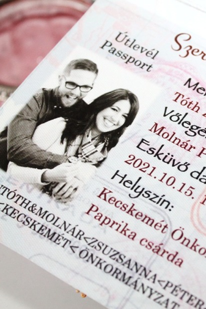 Ötletes esküvői meghivó Ötletes esküvői meghivó